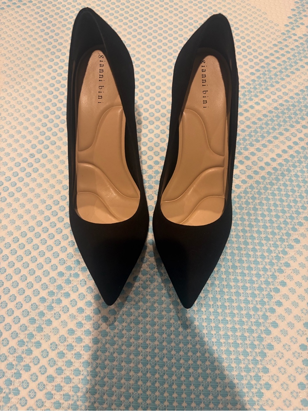 Gianni Bini Black Pointed Toe Stiletto Pumps